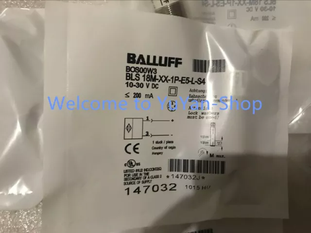 1 PIEZA NUEVO PARA BALLUFF BLS 18M-XX-E5-L-S4 Interruptor de proximidad BOS00W3 #T4167 YS