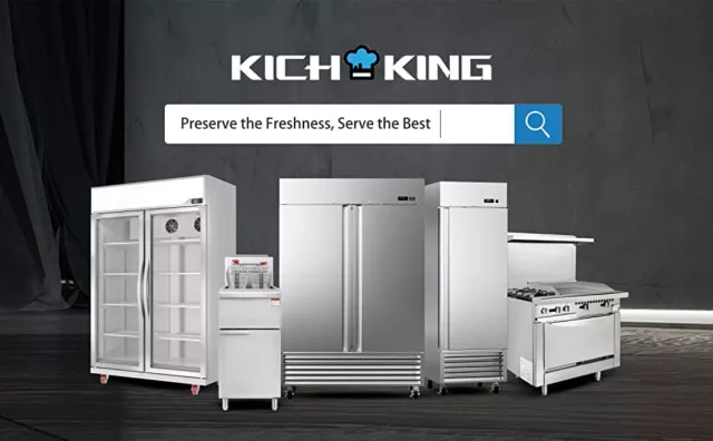 Commercial Freezer Reach In 1/2 Door Kitchen Refrigeration Equipment 23/49 Cu.Ft