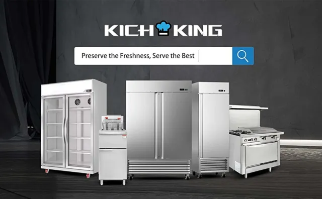 New Commercial Freezer Reach In 1/2 Door Upright Kitchen Refrigeration Equipment