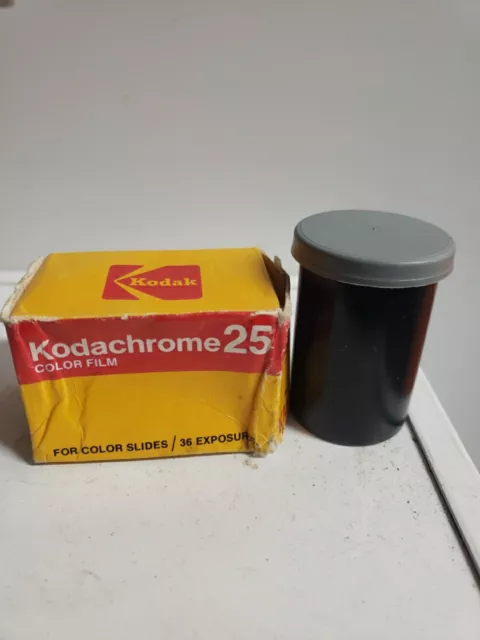 Kodak KM135-36 Kodachrome 25 Color Reversal Film Expired