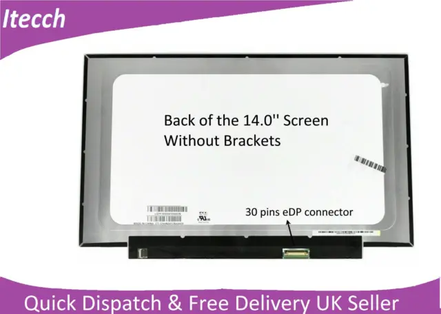 14" B140HAN04.0 LED LCD Laptop Bildschirm für Dell DP/N 189YJ CN-0189YJ