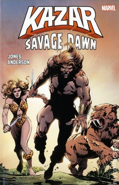 Ka-Zar Savage Dawn TPB #1-1ST NM 2017 Stock Image