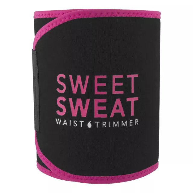 Sweet Sweat Taillenschneider Größe - mittlere Farbe - rosa Logo Original - kostenloses P & P