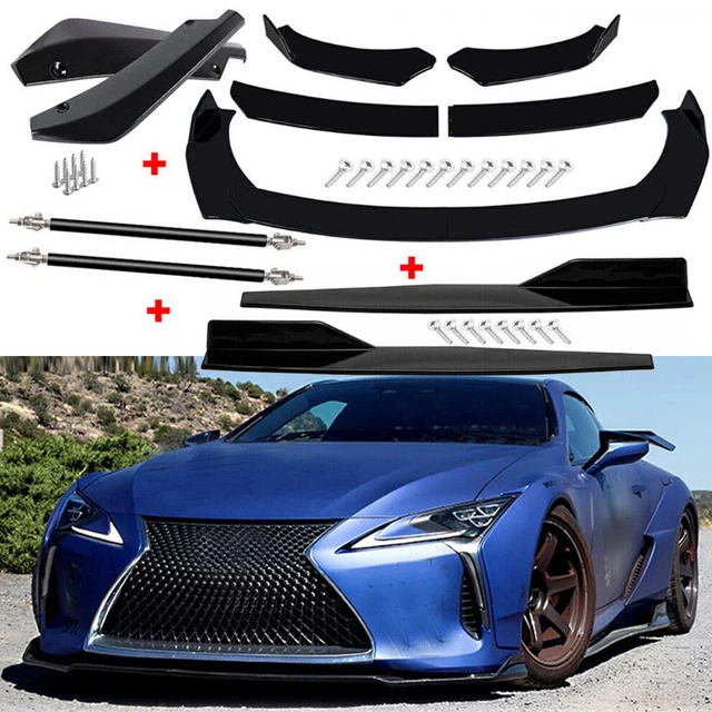 For Lexus SC300 SC400 Front Bumper Lip Chin Spoiler Body Kit Splitter Side Skirt