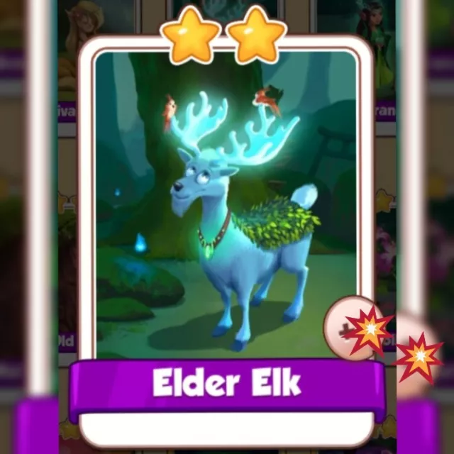 Elder Elk *** Coin master Game Card. Get Card Immediately.
