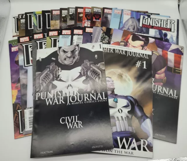 Punisher: War Journal, Vol.2, Complete Series 1-26, Marvel Comics (2006-09)
