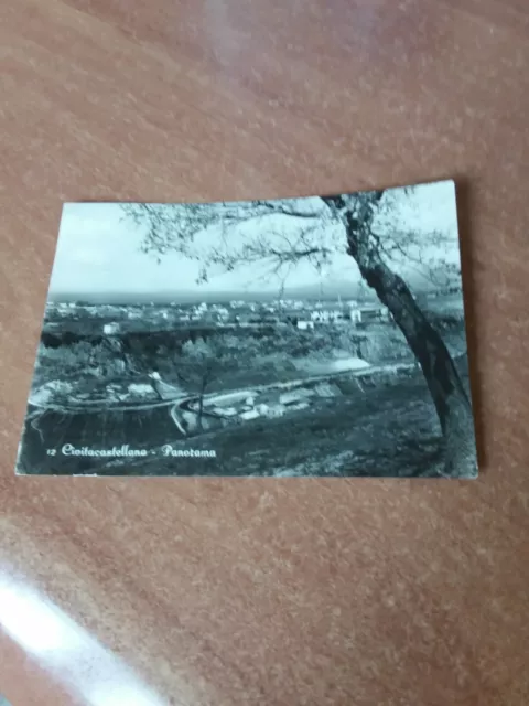 Cartolina Civitacastellana Panorama  Vg 1954