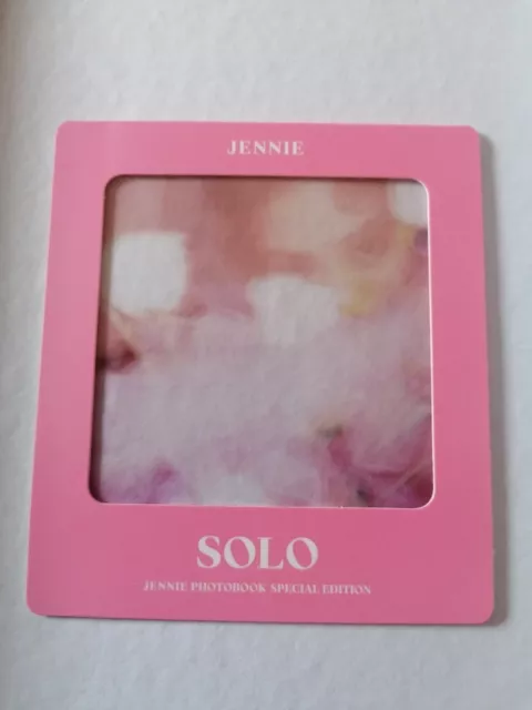 Blackpink Kpop Jennie Official Original Solo Special Polaroid Photocard