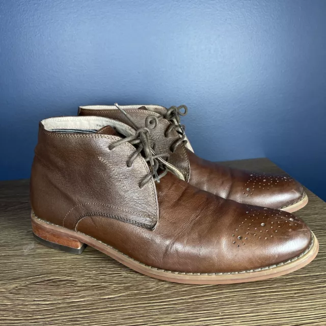 FLORSHEIM MEN S ROCKIT Chukka Brown leather Boots 15085 200 134.95 PicClick