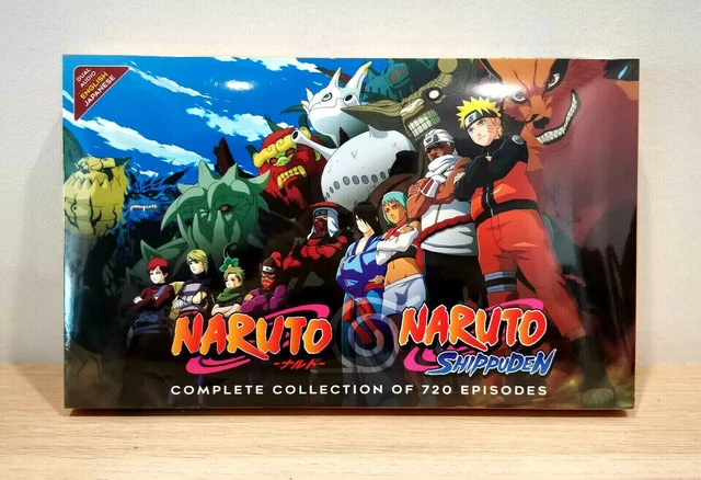 Naruto Shippuden English Dub Dvd Set ENGLISH DUBBED
