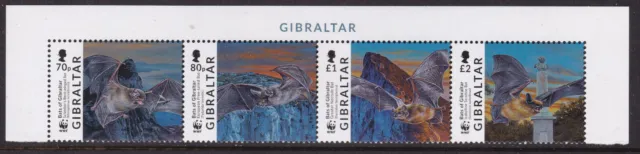 Gibraltar, Fauna, WWF, Animals, Bats MNH / 2017