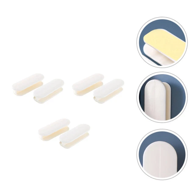6 Pcs Mini Handle Helper Instant Drawer Knobs Cupboard Door Household
