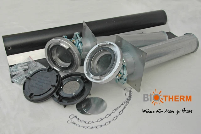 Vis de convoyeur à granulés 5 m COMPLET avec kit Pellet Storz et tapis