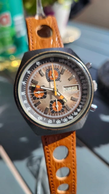 Pont Chronographe Valjoux 7750 - Réf. Part.8281 - Neuf Sans étiquette