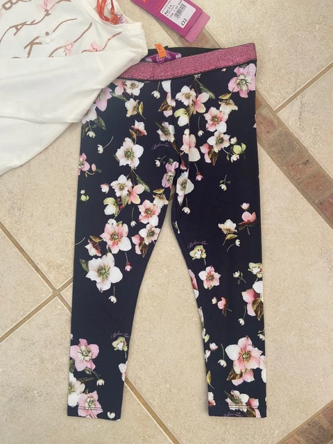 Ted Baker Floral Top Leggings Set 3-4yr BNWT 3