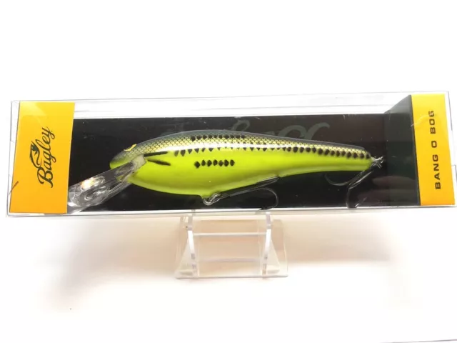 Vintage Bagley Monster Shad DC9 Craw Yellow 5” Small Fry Bass Musky Fishing  Lure