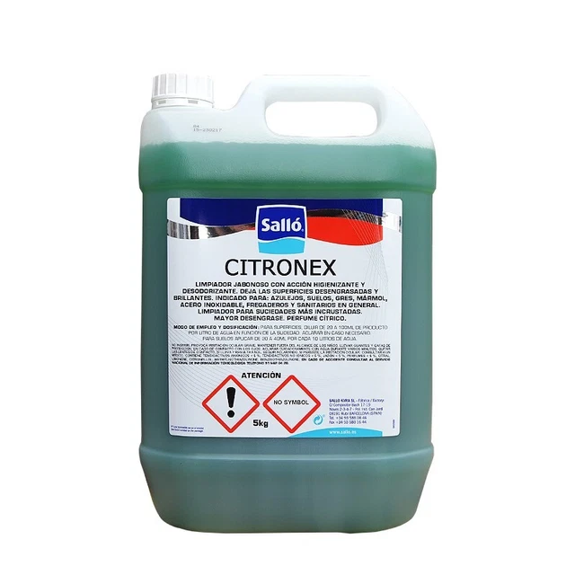 Detergente Attivo Sallò Citronex Agrumato Kg.5