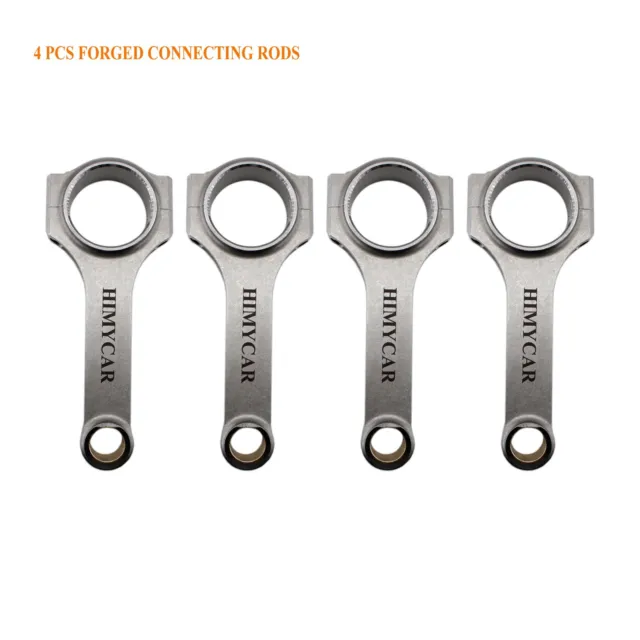 HIMYCAR FORGED H-BEAM CONNECTING RODS FOR Opel Z16LEH Z16LER Z16LET 1.6 NO BOLT