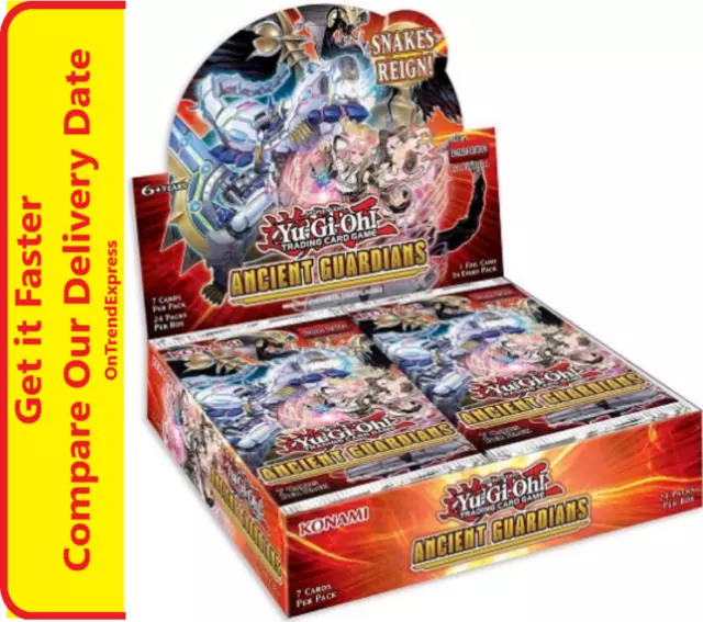 Ancient Guardians YU-GI-OH! TCG 1st Edition Factory Sealed Booster Box Yugioh