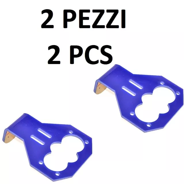 Sensore Ultrasuoni Sonar Hcsr04 Supporto Alloggio Staffa Di Montaggio Blu 2Pz