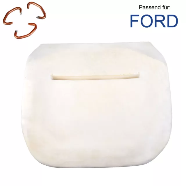 Cojín Almohadilla de Espuma Acolchado Asiento Coche Ford Transit + 10 Soportes