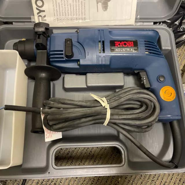 RYOBI ED 205VR INDUSTRIAL 22MM 550W 110V Rotary Hammer Drill