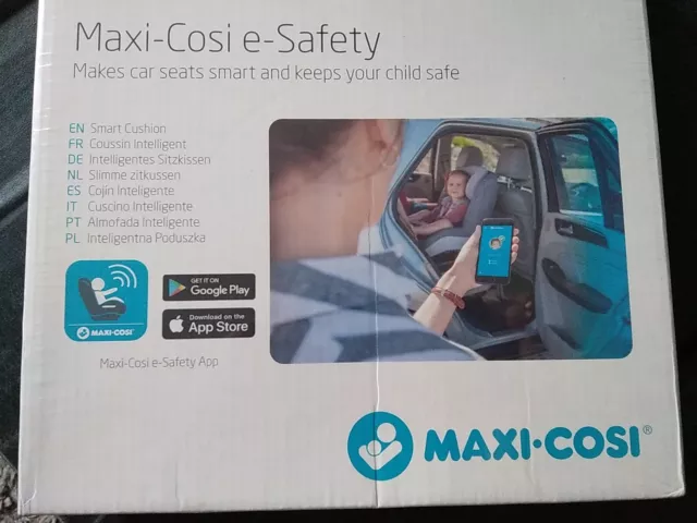 Maxi Cosi Kindersitz e-Safety Kissen Sitzauflage Bluetooth Smarthome Neu OVP