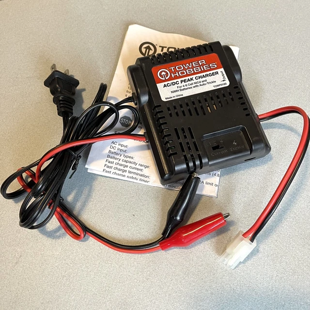 ✅ Tower Hobbies AC/DC Peak Battery Charger RC car NiMH NiCD 6 7 Cell