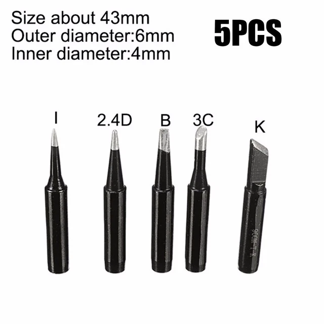 Punta ferro saldante di ricambio 900MT per stazione Hakko 936 937 938 (6PZ)