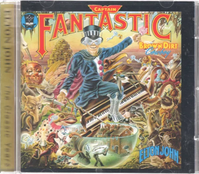 ELTON JOHN CAPTAIN FANTASTIC CD 13 track expanded edition (5281602) EUROPE MERCU