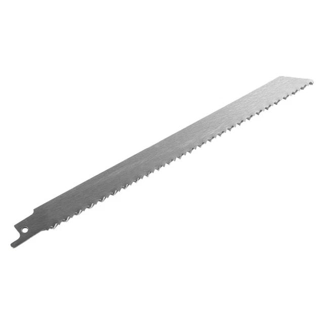 Sierra de hoja de sierra 1 ud. 225 mm/8,85 pulgadas 6 TPI sólida y estable plata acero inoxidable