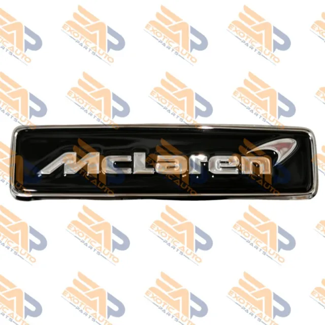 Genuine McLaren 570S Front Badge GREY
