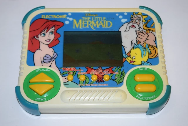 DISNEY THE LITTLE Mermaid LCD Hand Held Video Game From Hasbro Tiger Electronic 17 00 PicClick