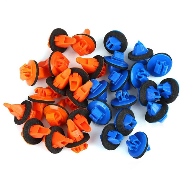100PCS Fender Flare Retainer Clips Fit for: Toyota Sequoia 2008-2016 75396-35020