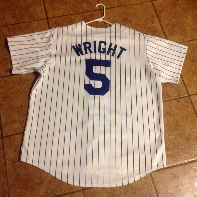 Maillot Vintage New York Yankees - Collection Cooperstown Par Majestic - Taille L Blanc - Unisexe Adulte