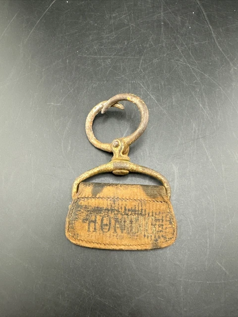Porte-clés Vintage Lotto Cannabis Années 70/80 – Métal, Neuf Avec Défauts, Pièce Collector