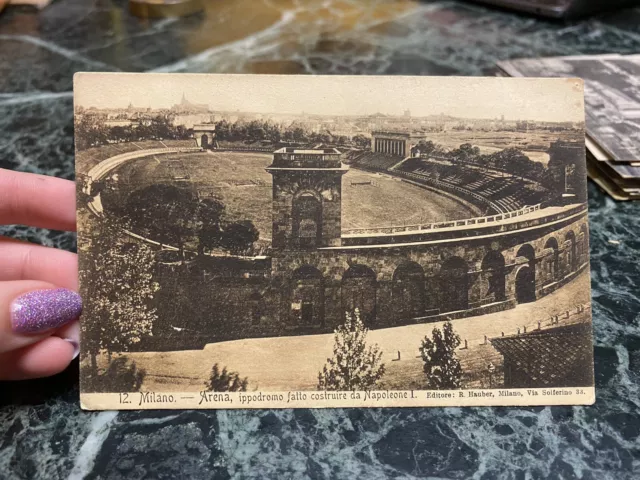 Carte Postale Milano Arena Hippodrome - Neuve 1905 Bd