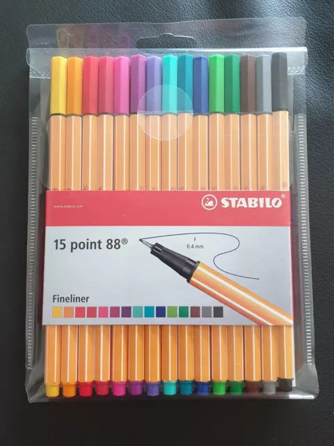 STABILO 15 Point 88 Fineliner Tintenfeinschreiber  Filzstifte *NAGELNEU*