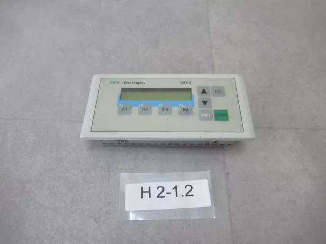 Vipa 603-1TD00 Text Affichage Vipa TD03