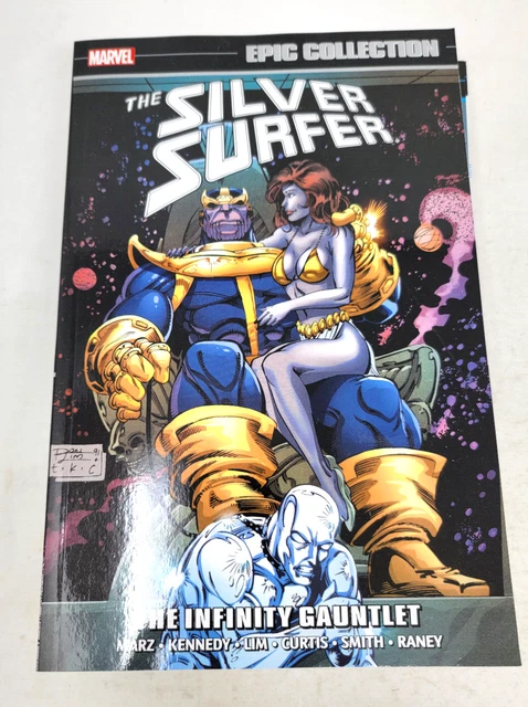 MARVEL EPIC COLLECTION SILVER SURFER : THE INFINITY GANTLET ~ DELUXE ...