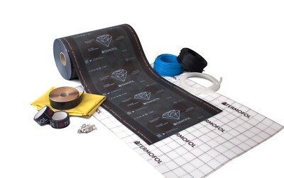 Premium sistema di riscaldamento a pavimento serie completa 140W Tappetino Di Film Lamina larghezza 0.5m 