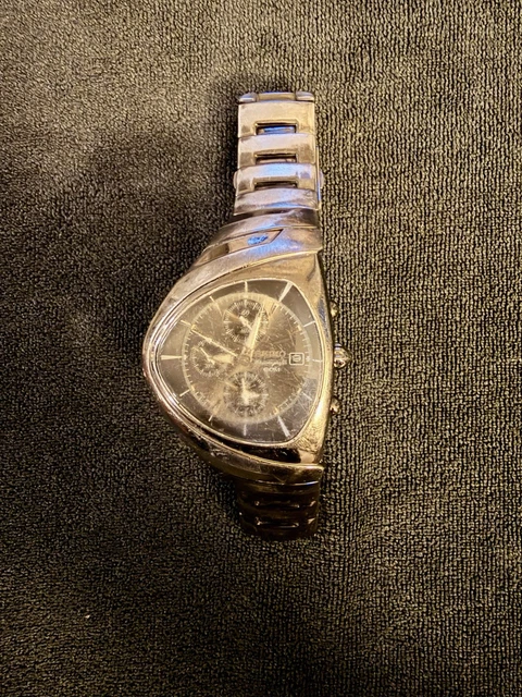 SEIKO CHRONOGRAPH ASYMMETRICAL Elite Club Wristwatch 7T62  display picture 1