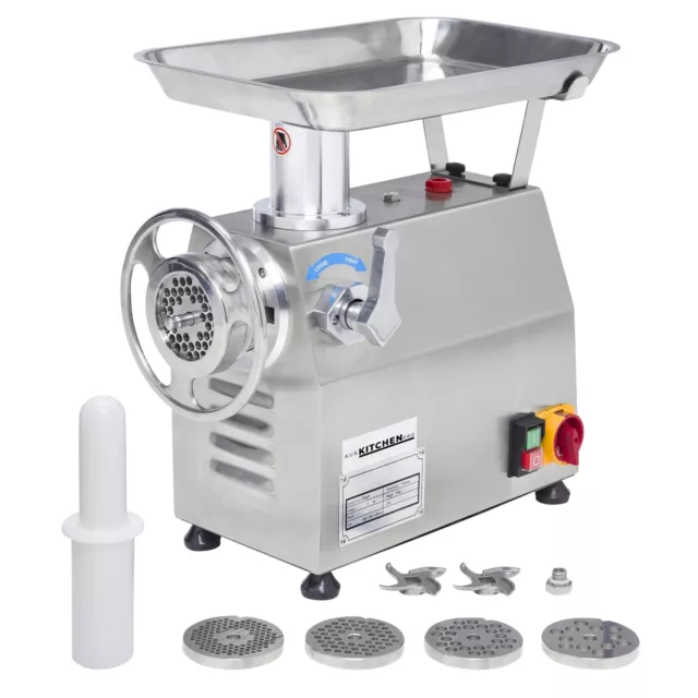 Commercial Meat Mincer 250kg/hr - Electric Grinder Sausage Maker Filler Stuffer 2