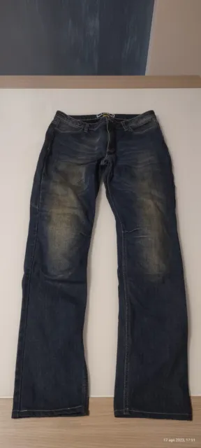 Pantaloni PMJeans Da Moto Con Protezioni Ginocchia Taglia 32 (46)