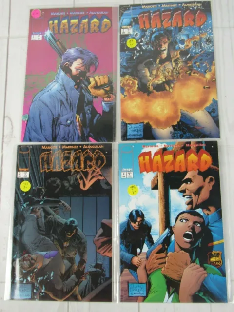 Hazard #1-4 1996 Image Comics Lot of 4 Comics