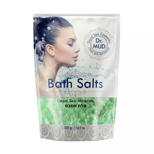 Dead Sea Mineral Bath Salt 100% Pure 10.58 oz/ 300g