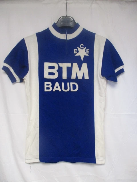 Maillot cycliste BIC C.S.M PERSAN vintage shirt trikot jersey