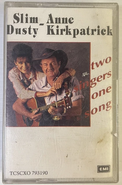 Singer One Song SLIM DUSTY TWO Singers One Song Music Cassette Tape TCSCXO 79319 EMI ...