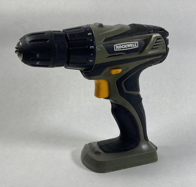 Vintage Rockwell Cordless 1/4"" Drill Driver RD2860 parts or repair