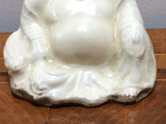 18Th Century Chinese Dehua Blanc De Chine Laughing Buddha "Budai" 3